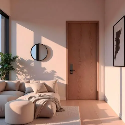 Room Interior Wooden Door Design UAE (7)