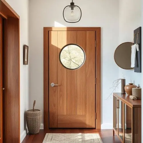 Room Interior Wooden Door Design UAE