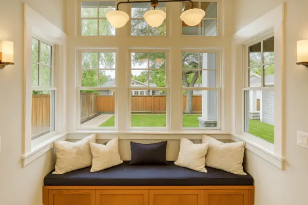 Window design outside the house