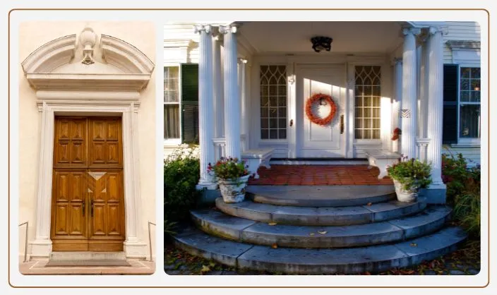Wooden Main Door design Modern