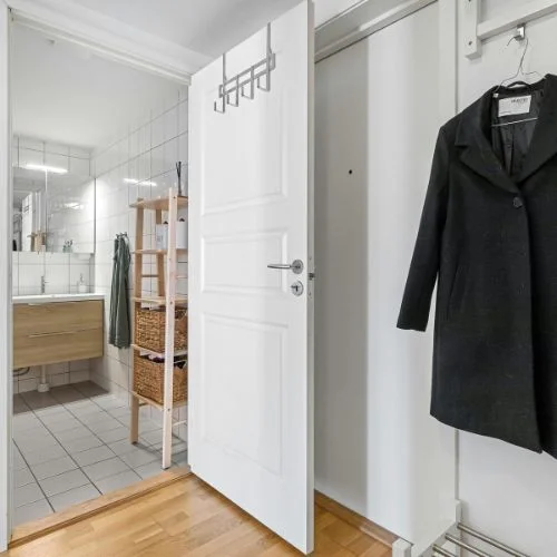 Bathroom door design