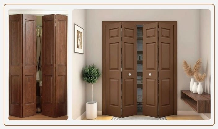Wooden folding doors in uae