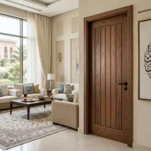 Modern majlis wooden door for uae villas price